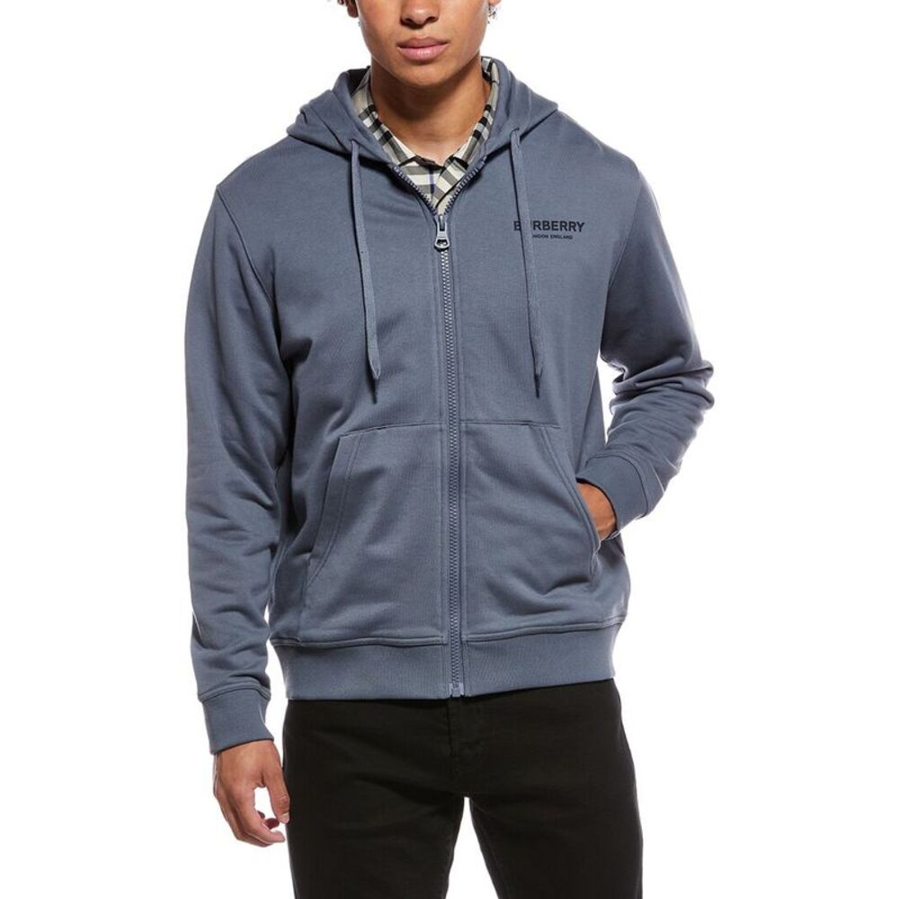 Burberry Mens Hoodie, Blue